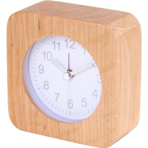 不二貿易 置時計 ウッド スクエア (時計) 価格比較 - 価格.com